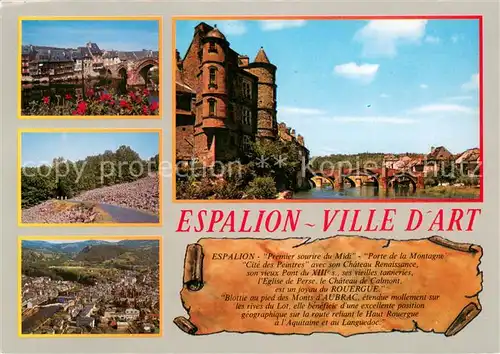 AK / Ansichtskarte Chronik AK Espalon_Ville D`Art 
