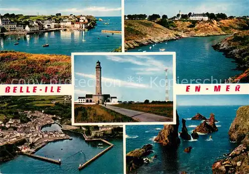AK / Ansichtskarte Leuchtturm Belle Ile Em Mer Leuchtturm