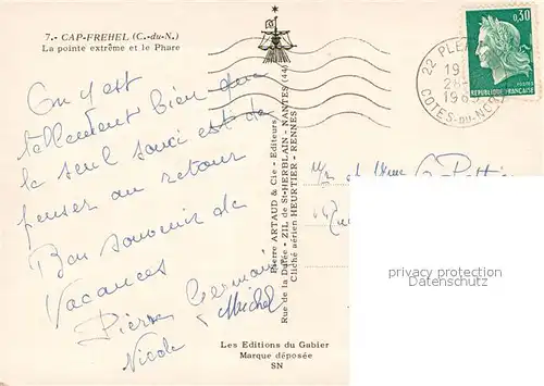 AK / Ansichtskarte Leuchtturm CAP fREHEL Leuchtturm