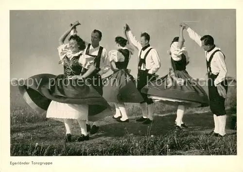 AK / Ansichtskarte Tanz_Taenzer Egerlaender 