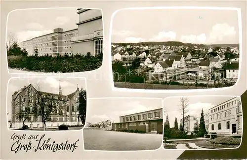 AK / Ansichtskarte Gross Koenigsdorf Panorama Teilansichten Gross Koenigsdorf