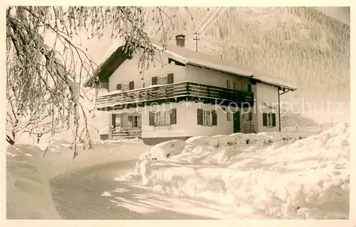 AK / Ansichtskarte Pfronten Haus Schwaebele Pfronten