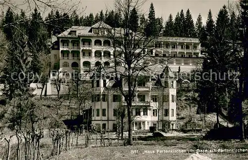 AK / Ansichtskarte Garmisch Partenkirchen Haus Partenkirchen Garmisch Partenkirchen