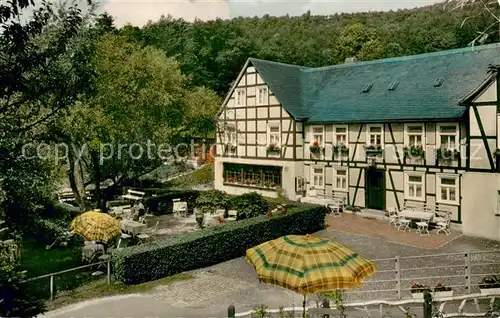 AK / Ansichtskarte Saalhausen_Sauerland Pension Kuhlmann Haus Hilmeke Saalhausen_Sauerland