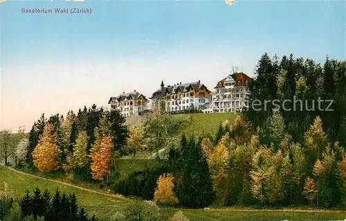 AK / Ansichtskarte Wald_ZH Sanatorium Wald Wald_ZH