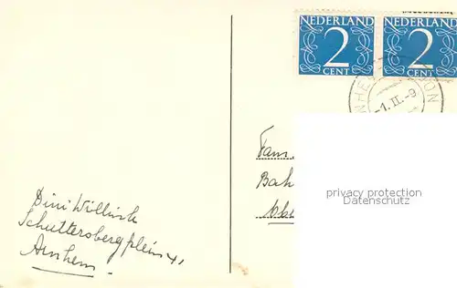 AK / Ansichtskarte Arnhem Schutterbergplein Arnhem