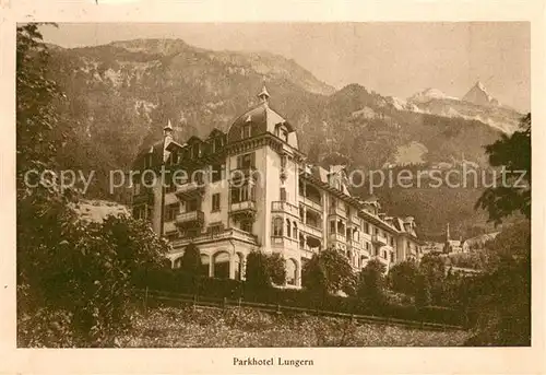 AK / Ansichtskarte Lungern Parkhotel Lungern Lungern