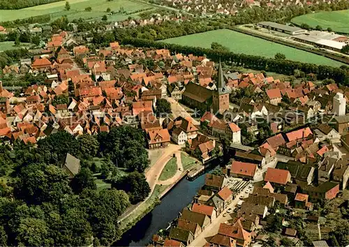 AK / Ansichtskarte Otterndorf_Niederelbe Fliegeraufnahme Otterndorf Niederelbe