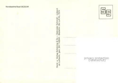 AK / Ansichtskarte Buesum_Nordseebad Fliegeraufnahme Buesum_Nordseebad