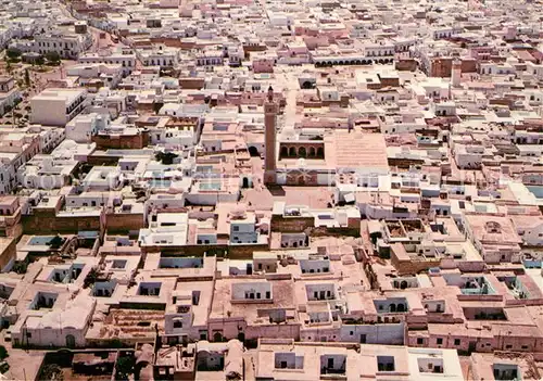 AK / Ansichtskarte Nabeul_Tunesie Vue aerienne 