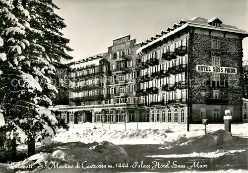 AK / Ansichtskarte San_Martino_di_Castrozza Palace Hotel Sass Maor San_Martino_di_Castrozza