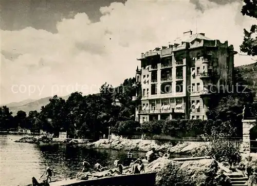 AK / Ansichtskarte Opatija_Abbazia Dom Odmora Sindikata zdravstevenih radnika FNRJ 