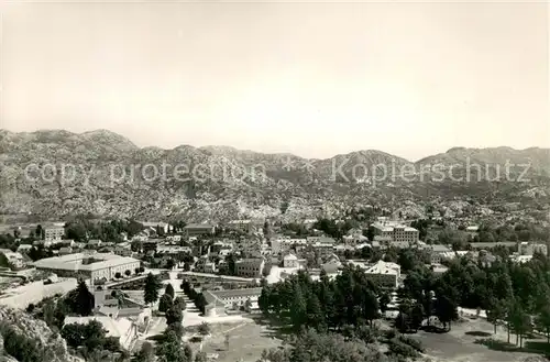 AK / Ansichtskarte Cetinje_Montenegro Panorama 