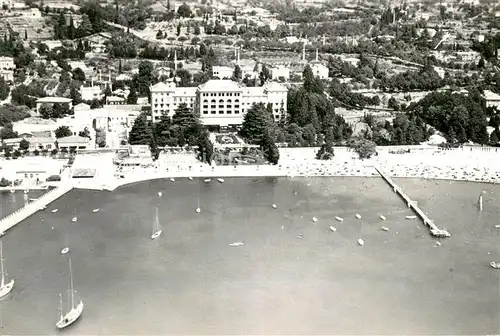 AK / Ansichtskarte Portoroz_Portorose_Piran_Istrien_Slovenia Palave Hotel Fliegeraufnahme 