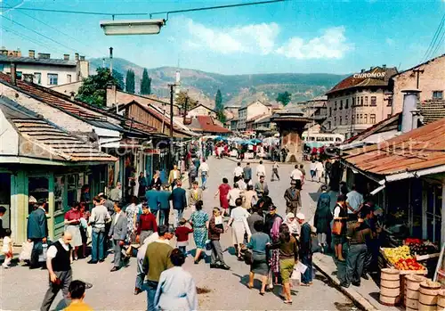 AK / Ansichtskarte Sarajevo Bascarsija Sarajevo
