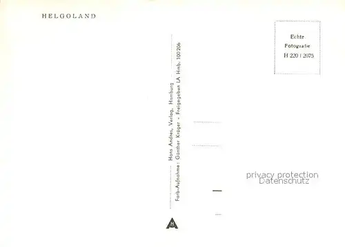 AK / Ansichtskarte Helgoland Fliegeraufnahme Helgoland