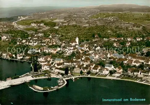 AK / Ansichtskarte Immenstaad_Bodensee Fliegeraufnahme Immenstaad_Bodensee