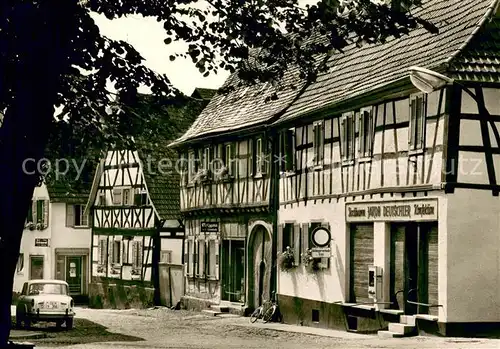 AK / Ansichtskarte Rheinzabern Hoppelgasse Rheinzabern