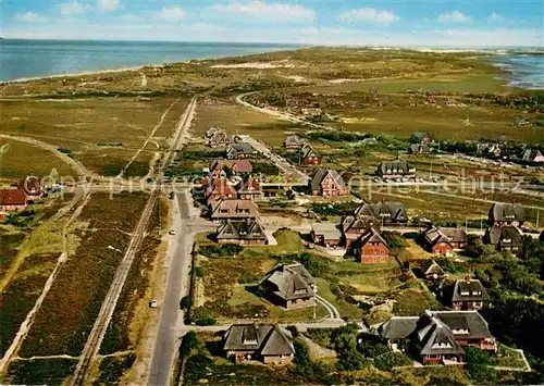 AK / Ansichtskarte Kampen_Sylt Fliegeraufnahme Kampen Sylt