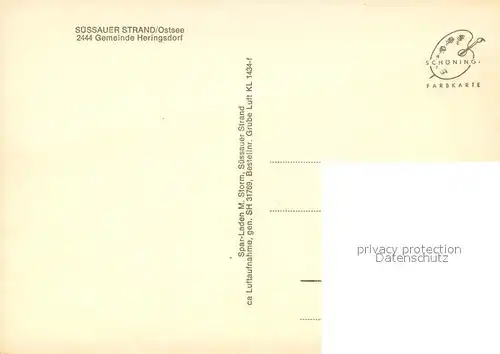 AK / Ansichtskarte Heringsdorf_Ostseebad_Usedom Suessauer Strand Fliegeraufnahme Heringsdorf_Ostseebad