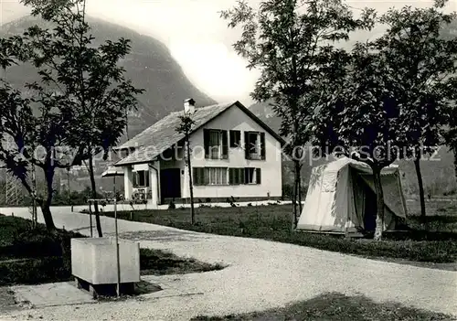 AK / Ansichtskarte Trento Camping di Trento Lung Adige Leopardi Trento