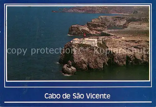 AK / Ansichtskarte Leuchtturm Cabo de Sao Vicente Leuchtturm