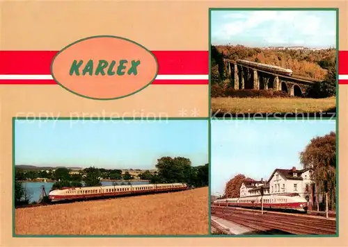 AK / Ansichtskarte Eisenbahn Karlex Eisenbahn