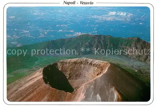 AK / Ansichtskarte Vulkane_Geysire_Vulcans_Geysers Napoli Vesuvio 