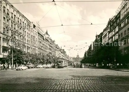 AK / Ansichtskarte Strassenbahn Praha 