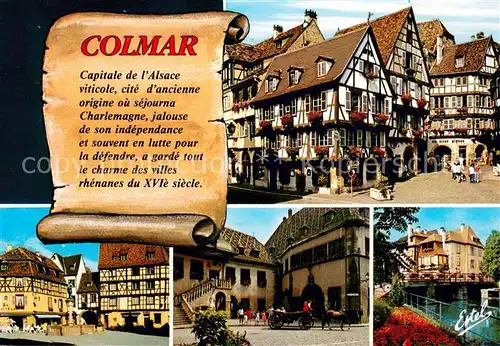 AK / Ansichtskarte Chronik AK Colmar 