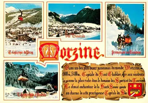 AK / Ansichtskarte Chronik AK Morzine 