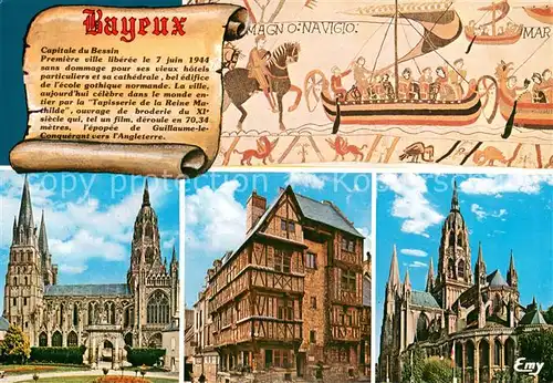 AK / Ansichtskarte Chronik AK Bayeux 