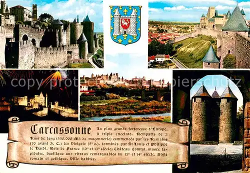 AK / Ansichtskarte Chronik AK Carcassonne 