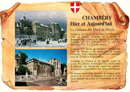 AK / Ansichtskarte Chronik AK Chanbery 