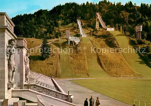 AK / Ansichtskarte Skisport Garmisch Partenkirchen 