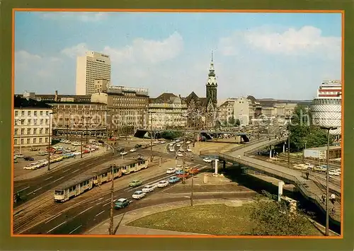 AK / Ansichtskarte Strassenbahn leipzig 