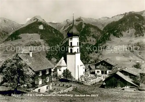AK / Ansichtskarte Vorarlberg Kirche Grosswalsertal Vorarlberg