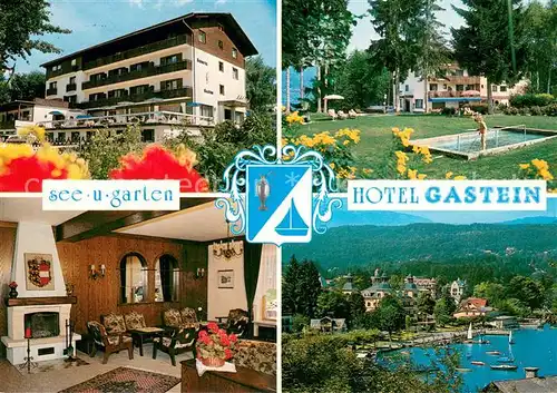 AK / Ansichtskarte Bad_Gastein Hotel See Garten Bad_Gastein