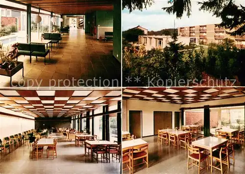 AK / Ansichtskarte Burbach_Siegerland Ev. Frauenhilfe Kneipp Kurheim Haus Hermann Schnell Metz Burbach_Siegerland