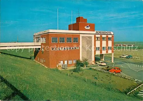 AK / Ansichtskarte Husum__Nordfriesland Nordseehotel Krumbholz Aussenansicht 