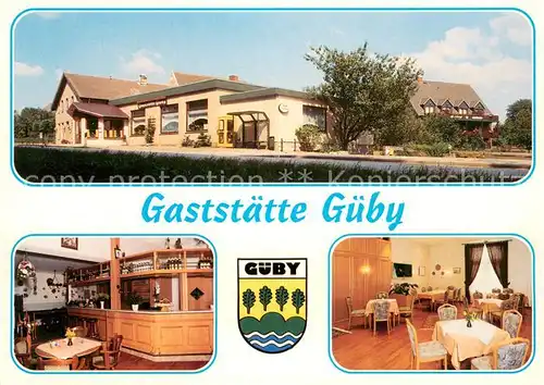 AK / Ansichtskarte Gueby Gaststaette Gueby Gueby