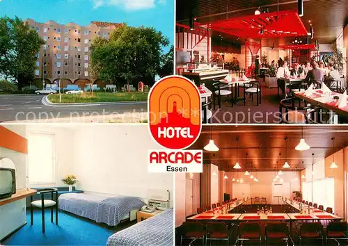AK / Ansichtskarte Essen__Ruhr Hotel Arcade 
