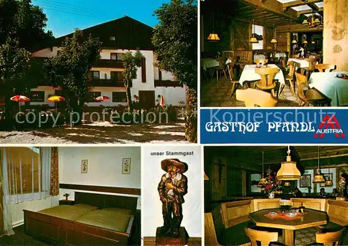 AK / Ansichtskarte Bad_Ischl_Salzkammergut Gasthof zum Pfandl Bad_Ischl_Salzkammergut