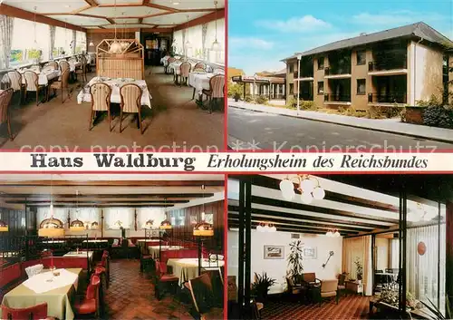 AK / Ansichtskarte Bad_Bevensen Reichsbund Erholungsheim Haus Waldburg Bad_Bevensen