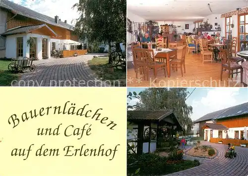 AK / Ansichtskarte Herstelle_Weser Bauernlaedchen Cafe Erlenhof Herstelle_Weser