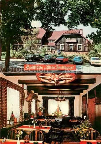 AK / Ansichtskarte Braunlage Gaststaette Altes Forsthaus Braunlage