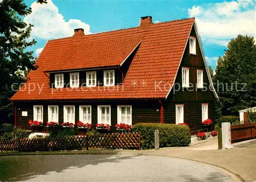 AK / Ansichtskarte Braunlage Haus Doerge Aussenansicht Braunlage