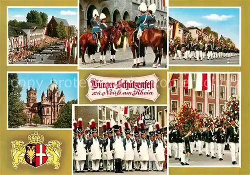 AK / Ansichtskarte Neuss Buerger Schuetzenfest Teilansichten Neuss