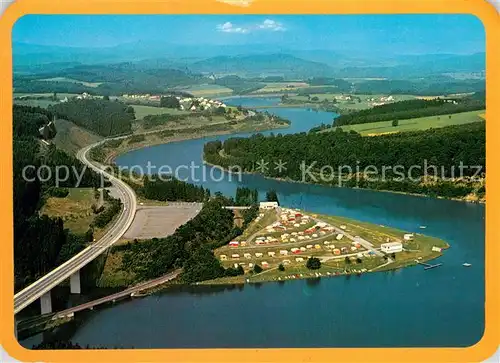 AK / Ansichtskarte Biggesee Fliegeraufnahme Erholungsanlage Kirchesohl Biggesee