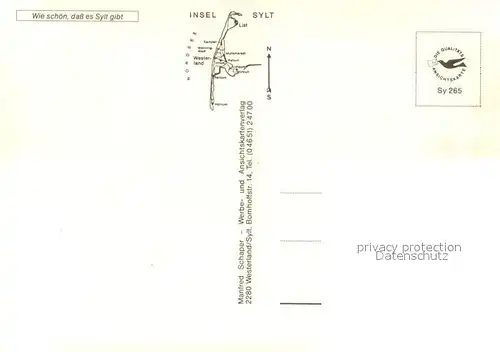 AK / Ansichtskarte Archsum Pfauenhof Archsum Archsum